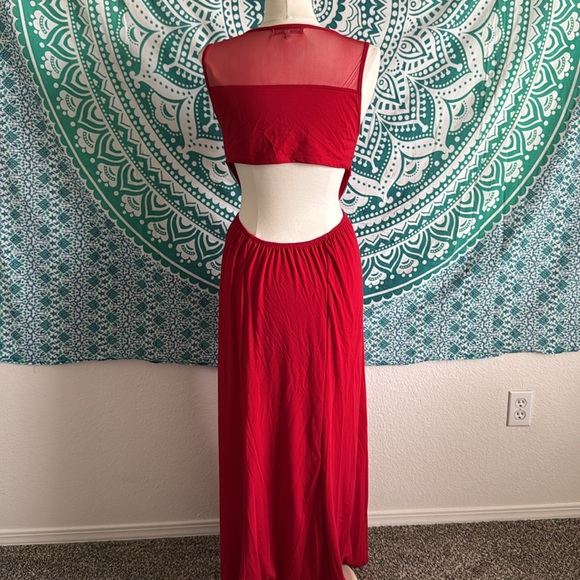 Sexy Red Maxi Dress ❣️ - Picture 3 of 7